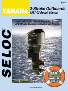 Sierra korjaamo käsikirja Yamaha 2-250hv 2 & 4t
